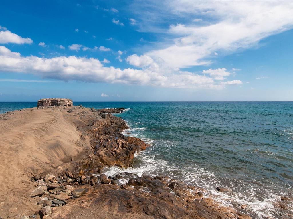 Seaviews & Terrace Apartment San Agustin Las Flores Buitenkant foto